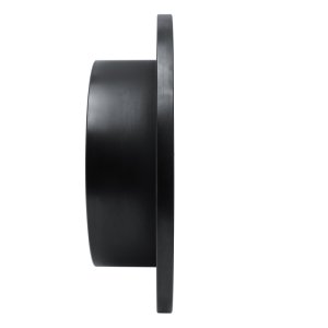 Dodge Dakota Brake Rotor (1) - Rear Left - R1 Concepts - Drilled & Slotted - Black - `03-`04